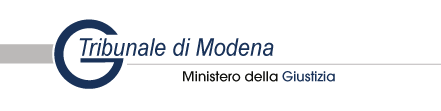 Torna al sito del Tribunale